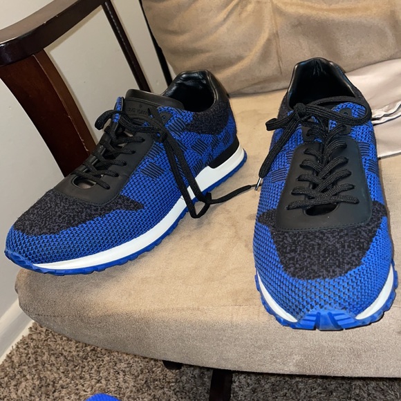 Blue Louis Vutton Sneakers size 11 US - Picture 2 of 9